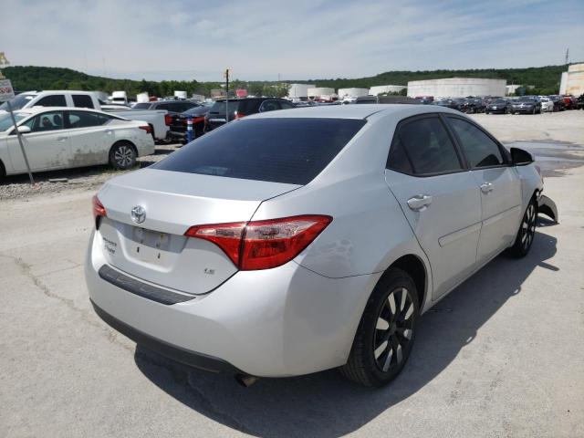 Photo 4 from auction – 2017 TOYOTA COROLLA L with VIN 2T1BURHE0HC854974