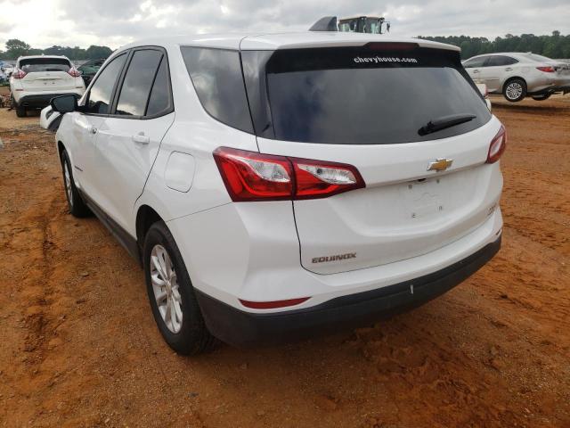 Photo 3 from auction – 2021 CHEVROLET EQUINOX LS with VIN 3GNAXHEV9MS165909