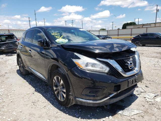 Photo 1 from auction – 2016 NISSAN MURANO S with VIN 5N1AZ2MG9GN111409