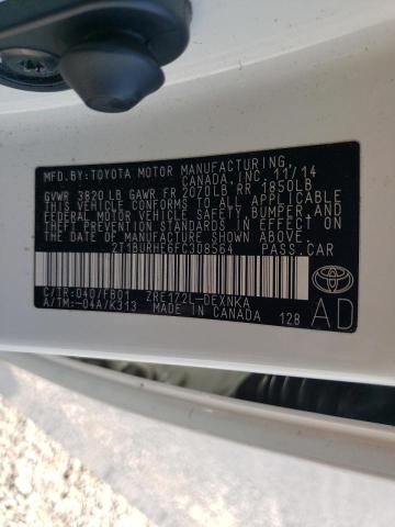 Photo 10 from auction – 2015 TOYOTA COROLLA L with VIN 2T1BURHE6FC308564