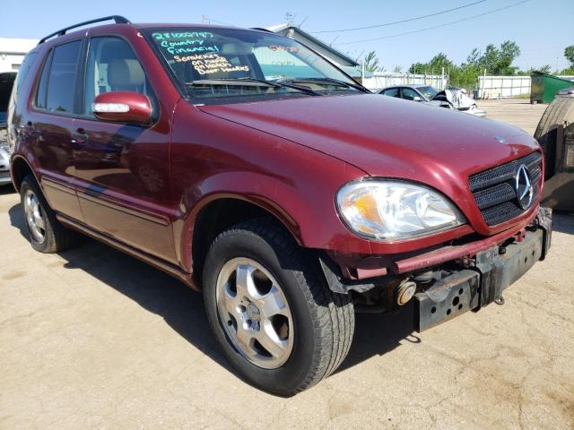 MERCEDES-BENZ ML 320 2002 with VIN 4JGAB54E52A311126 - Photo from auction