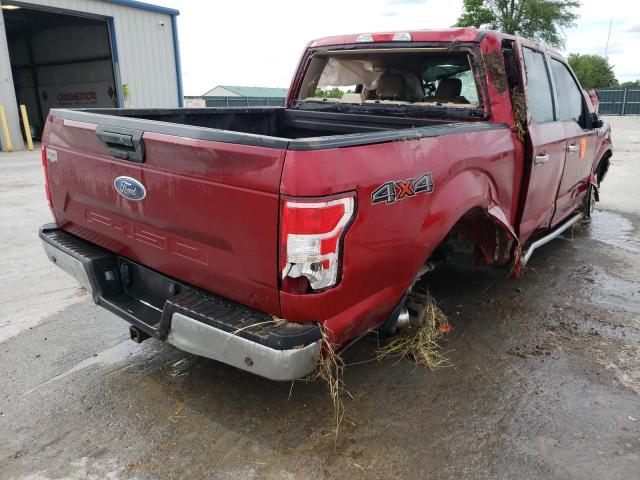 Photo 4 from auction – 2018 FORD F150 SUPER with VIN 1FTEW1E56JKD33503