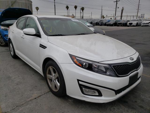 KIA OPTIMA LX 2015 with VIN KNAGM4A79F5650539 - Photo from auction