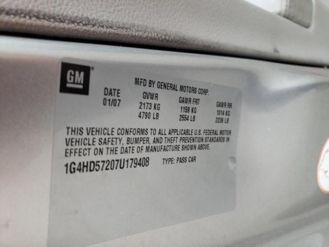Photo 10 from auction – 2007 BUICK LUCERNE CX with VIN 1G4HD57207U179408
