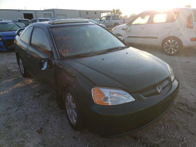 Photo 1 from auction – 2001 HONDA CIVIC SI with VIN 1HGEM22991L013073