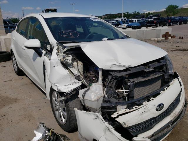 KIA RIO LX 2017 with VIN KNADM4A38H6040497 - Photo from auction