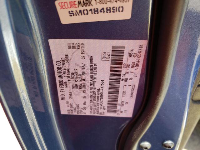 Photo 10 from auction – 2009 FORD EXPLORER X with VIN 1FMEU73E99UA17584