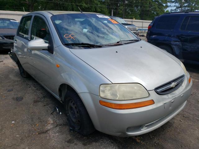 CHEVROLET AVEO 2004 with VIN KL1TD62644B196550 - Photo from auction