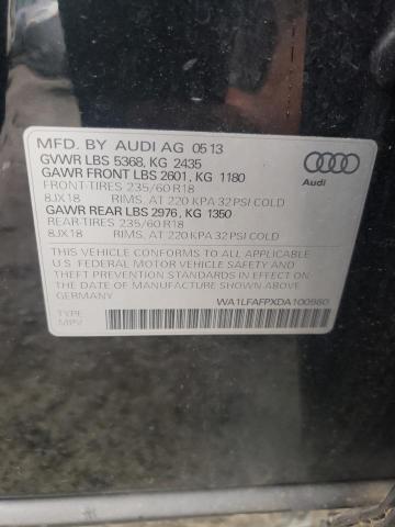 Photo 10 from auction – 2013 AUDI Q5 PREMIUM with VIN WA1LFAFPXDA100980