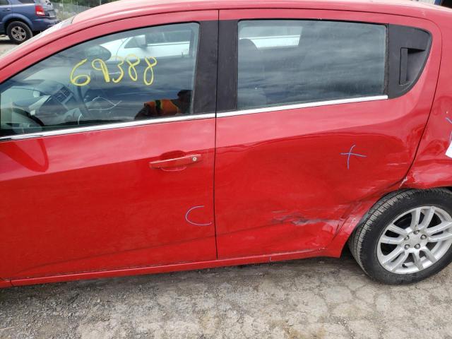 Photo 9 from auction – 2013 CHEVROLET SONIC LT with VIN 1G1JC6SH8D4128043
