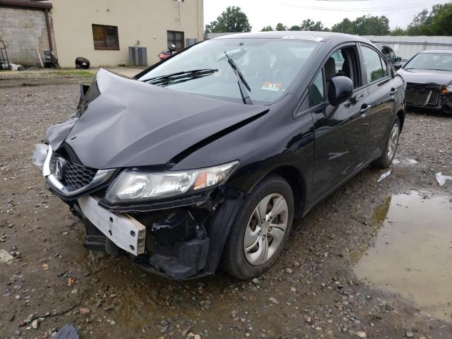 Photo 2 from auction – 2013 HONDA CIVIC LX with VIN 2HGFB2F58DH301945