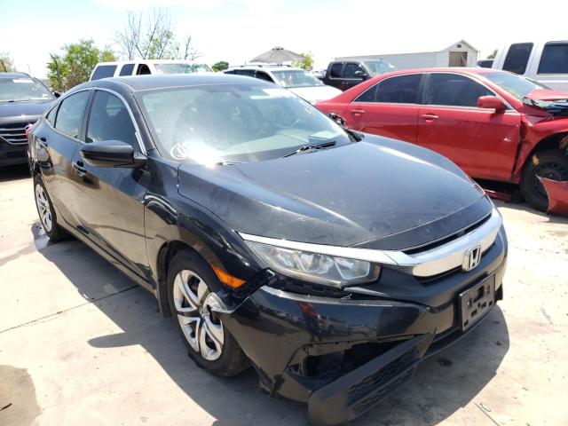 HONDA CIVIC LX 2017 with VIN 19XFC2F57HE037727 - Photo from auction
