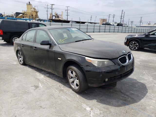 BMW 525 I 2006 with VIN WBANE53566CK85545 - Photo from auction