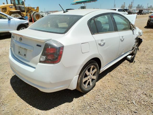 Photo 4 from auction – 2012 NISSAN SENTRA 2.0 with VIN 3N1AB6AP1CL605670