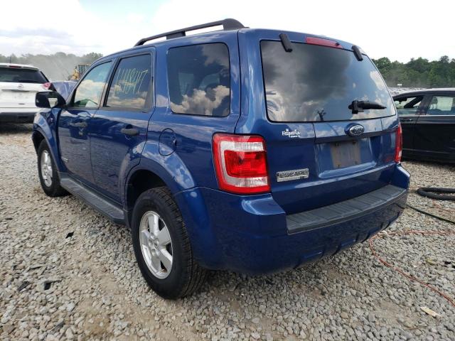 Photo 3 from auction – 2008 FORD ESCAPE XLT with VIN 1FMCU031X8KD57140