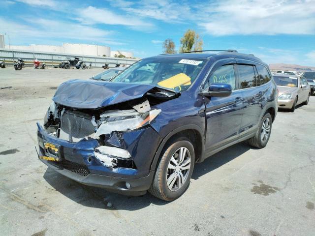 Photo 2 from auction – 2016 HONDA PILOT EXL with VIN 5FNYF6H50GB011130