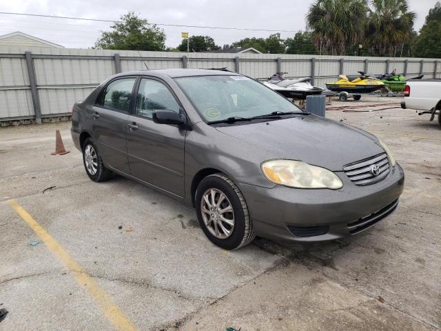 TOYOTA COROLLA CE 2003 with VIN 1NXBR32E63Z122511 - Photo from auction