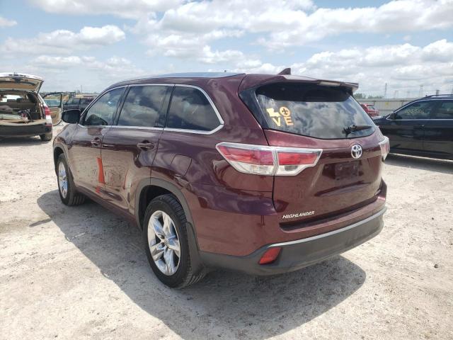 Photo 3 from auction – 2015 TOYOTA HIGHLANDER with VIN 5TDYKRFH5FS044838