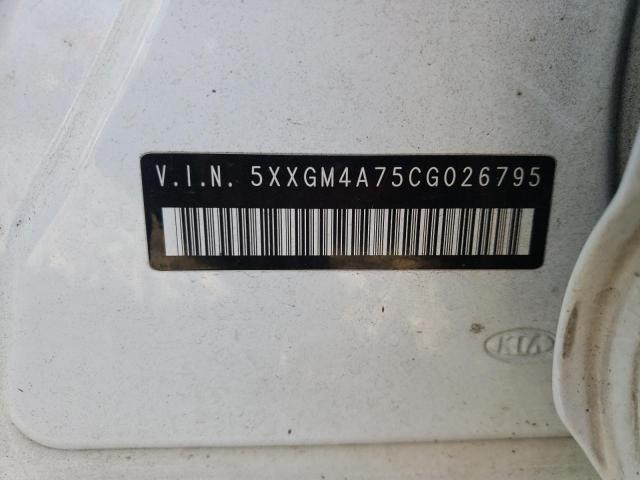 Photo 10 from auction – 2012 KIA OPTIMA LX with VIN 5XXGM4A75CG026795