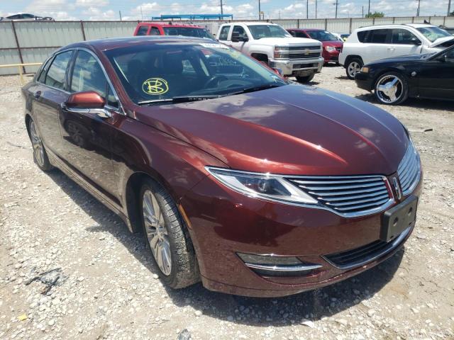 LINCOLN MKZ 2016 with VIN 3LN6L2G95GR634296 - Photo from auction