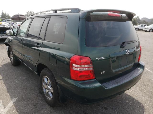 Photo 3 from auction – 2001 TOYOTA HIGHLANDER with VIN JTEGF21A610005992