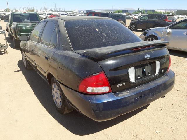 Photo 3 from auction – 2000 NISSAN SENTRA BAS with VIN 3N1CB51D2YL310660
