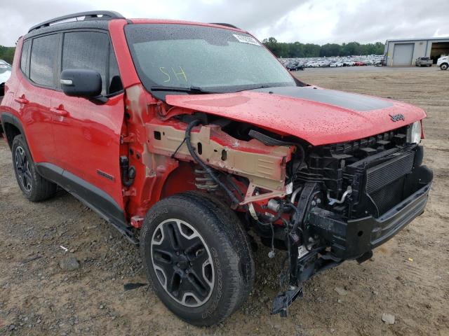 JEEP RENEGADE T 2015 with VIN ZACCJBCT0FPB69845 - Photo from auction
