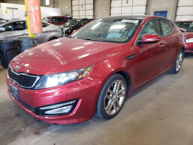 Photo 2 from auction – 2013 KIA OPTIMA SX with VIN 5XXGR4A66DG122400
