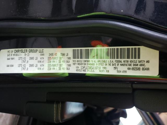 Photo 10 from auction – 2014 JEEP CHEROKEE L with VIN 1C4PJLCS8EW116710