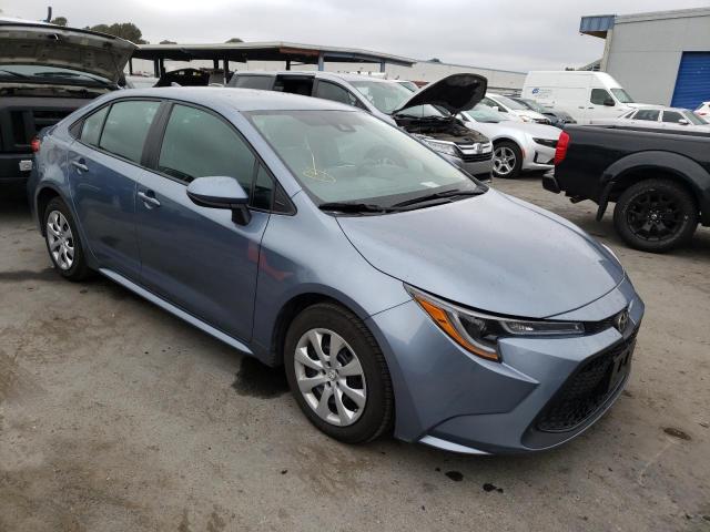 TOYOTA COROLLA LE 2020 with VIN 5YFEPRAE2LP073283 - Photo from auction