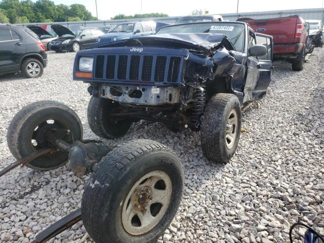 Photo 2 from auction – 2000 JEEP CHEROKEE S with VIN 1J4FF48S5YL227551