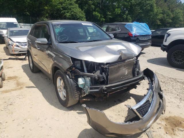 KIA SORENTO LX 2015 with VIN 5XYKT3A64FG554732 - Photo from auction