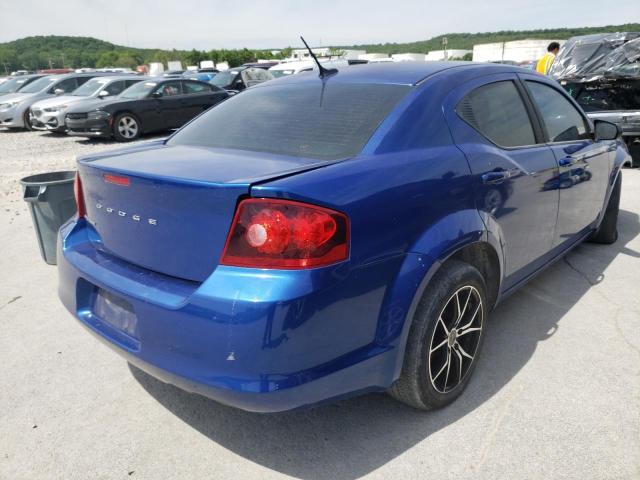 Photo 4 from auction – 2012 DODGE AVENGER SE with VIN 1C3CDZAB0CN221311