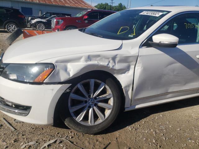 Photo 9 from auction – 2013 VOLKSWAGEN PASSAT SEL with VIN 1VWCP7A33DC078882