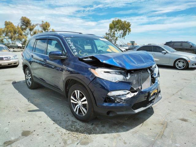 HONDA PILOT EXL 2016 with VIN 5FNYF6H50GB011130 - Photo from auction