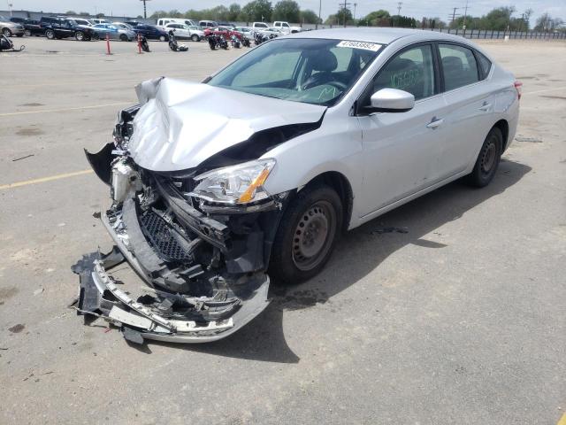 Photo 2 from auction – 2015 NISSAN SENTRA S with VIN 3N1AB7AP1FL631096