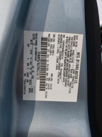 Photo 10 from auction – 2009 FORD FOCUS SEL with VIN 1FAHP37N29W270770