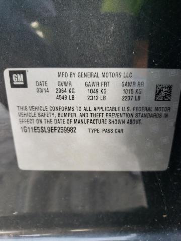 Photo 10 from auction – 2014 CHEVROLET MALIBU 2LT with VIN 1G11E5SL9EF259982