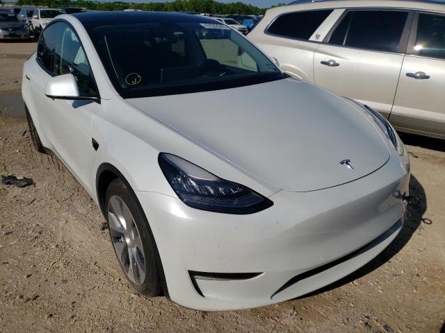 TESLA MODEL Y 2021 with VIN 5YJYGDED5MF106999 - Photo from auction