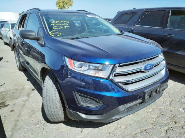 FORD EDGE SE 2016 with VIN 2FMPK3G90GBC36506 - Photo from auction