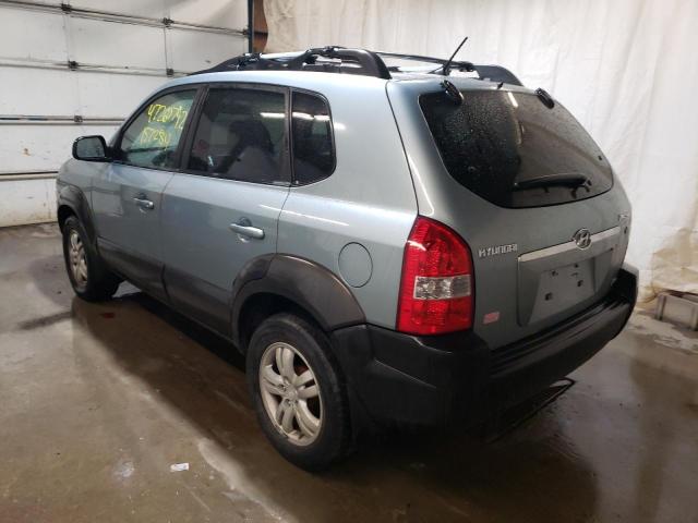 Photo 3 from auction – 2007 HYUNDAI TUCSON SE with VIN KM8JN72D07U626192