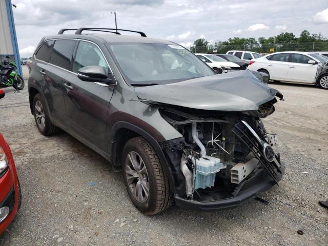 TOYOTA HIGHLANDER 2015 with VIN 5TDBKRFH3FS172968 - Photo from auction