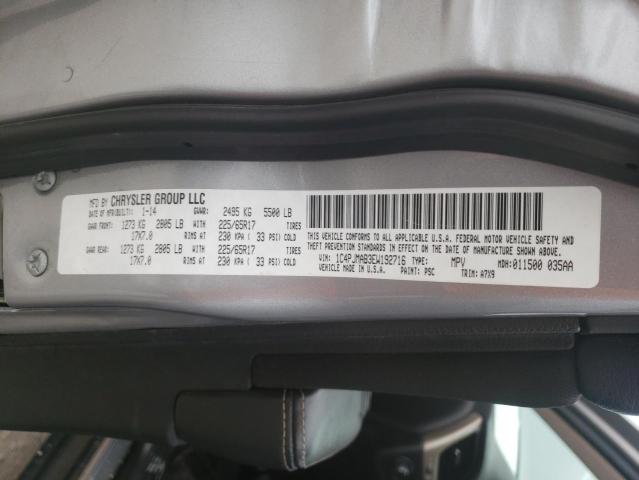Photo 10 from auction – 2014 JEEP CHEROKEE S with VIN 1C4PJMAB3EW192716