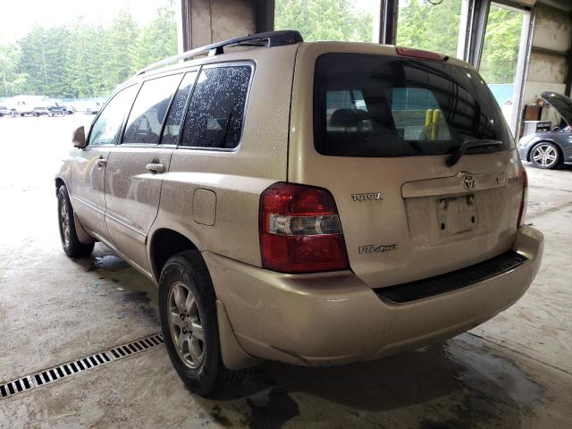 Photo 3 from auction – 2004 TOYOTA HIGHLANDER with VIN JTEEP21A040066070