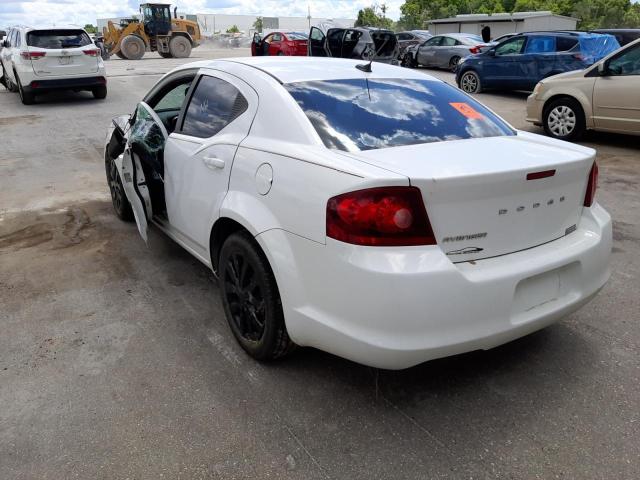 Photo 3 from auction – 2012 DODGE AVENGER SE with VIN 1C3CDZAB7CN324807
