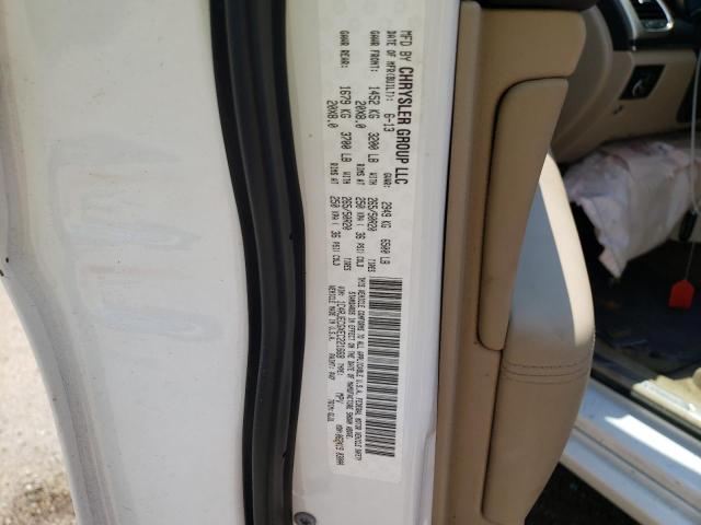 Photo 10 from auction – 2014 JEEP GRAND CHER with VIN 1C4RJECGXEC221668