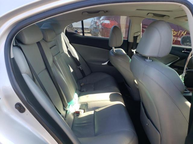 Photo 6 from auction – 2006 LEXUS IS with VIN JTHBK262562005357