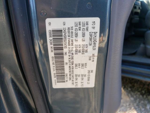 Photo 10 from auction – 2005 DODGE CARAVAN SX with VIN 1D4GP45R95B254765