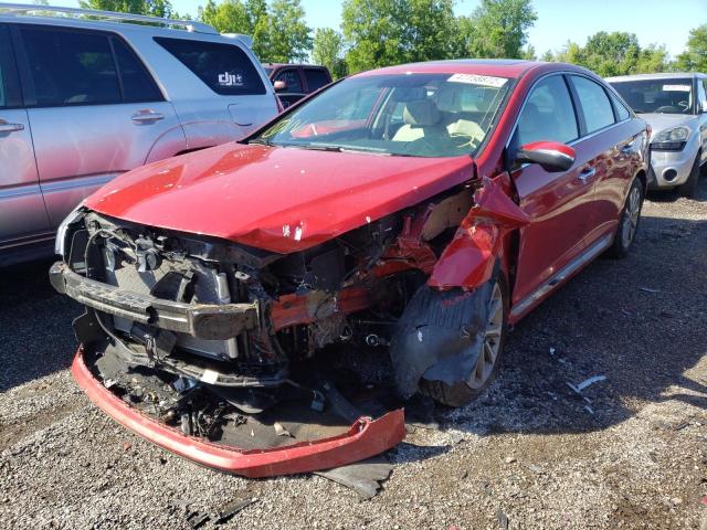 Photo 2 from auction – 2017 HYUNDAI SONATA SPO with VIN 5NPE34AF2HH556719