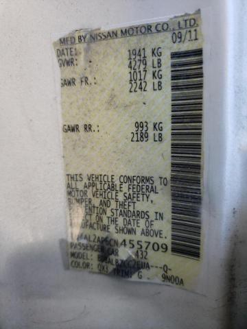 Photo 10 from auction – 2012 NISSAN ALTIMA BAS with VIN 1N4AL2AP6CN455709
